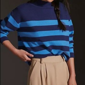 Maeve Carys Mock-Neck Sweater